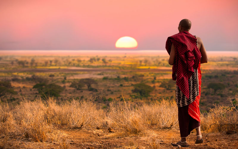 Ver a los maasai