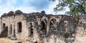 ruinas en Kilwa Kisiwani