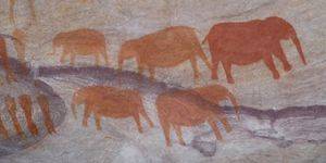 Pintiras rupestres africanas